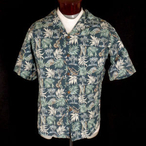 Vintage Hawaiian Reserve Island Hawaiian Shirt  L